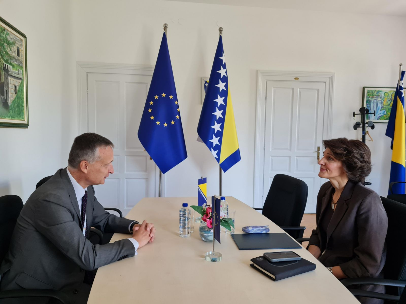 Direktorica DEI razgovarala s otpravnikom poslova Ambasade Poljske o evropskom putu BiH
