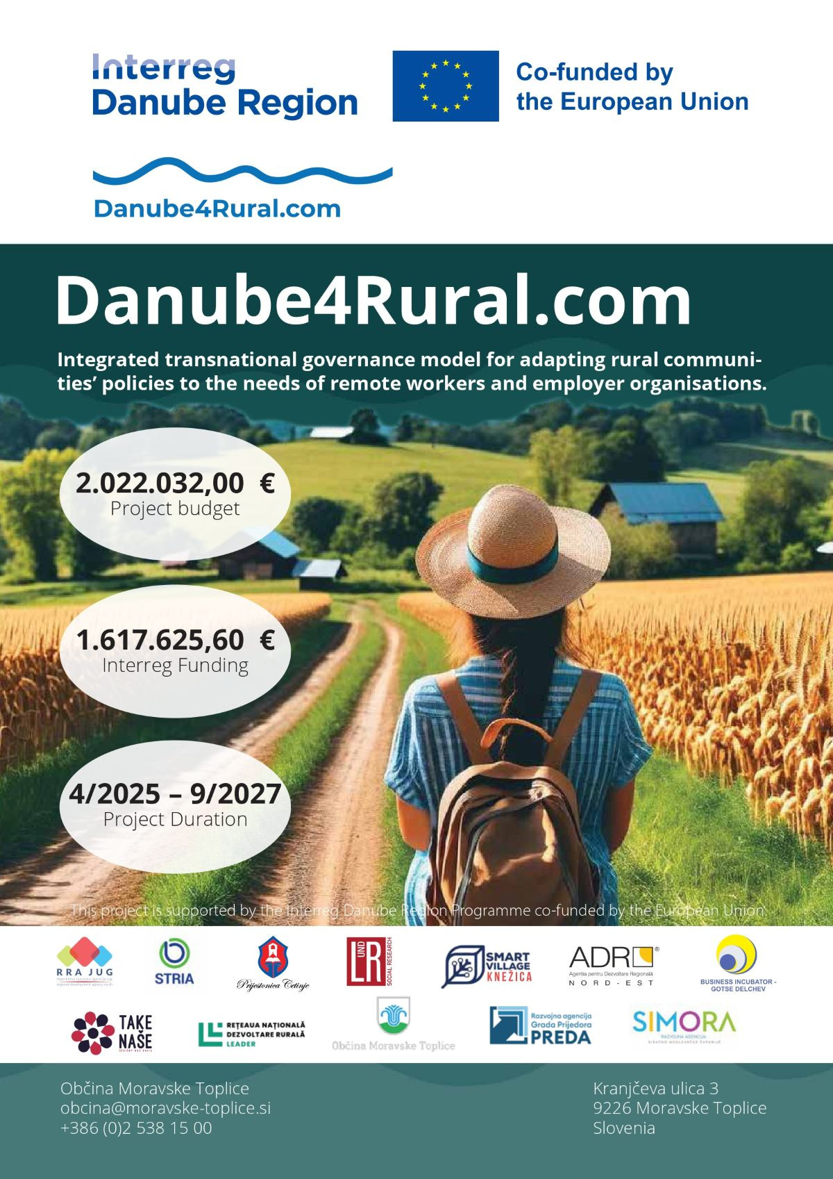 Danube4Rural.com - Integrisani transnacionalni model upravljanja u cilju prilagođavanja politika ruralnih zajednica potrebama udaljenih radnika i organizacija poslodavaca