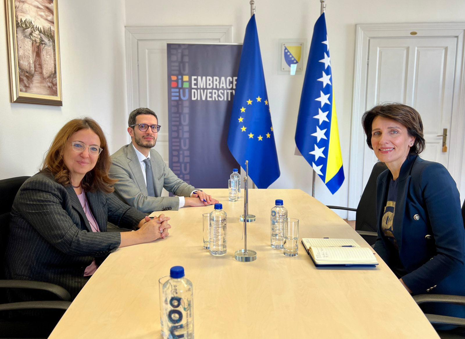 Direktorica Habota razgovarala s novoimenovanom ambasadoricom Castellani