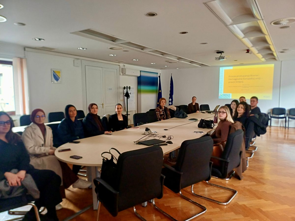 Posjeta studenata Pravnog fakulteta Univerziteta u Sarajevu