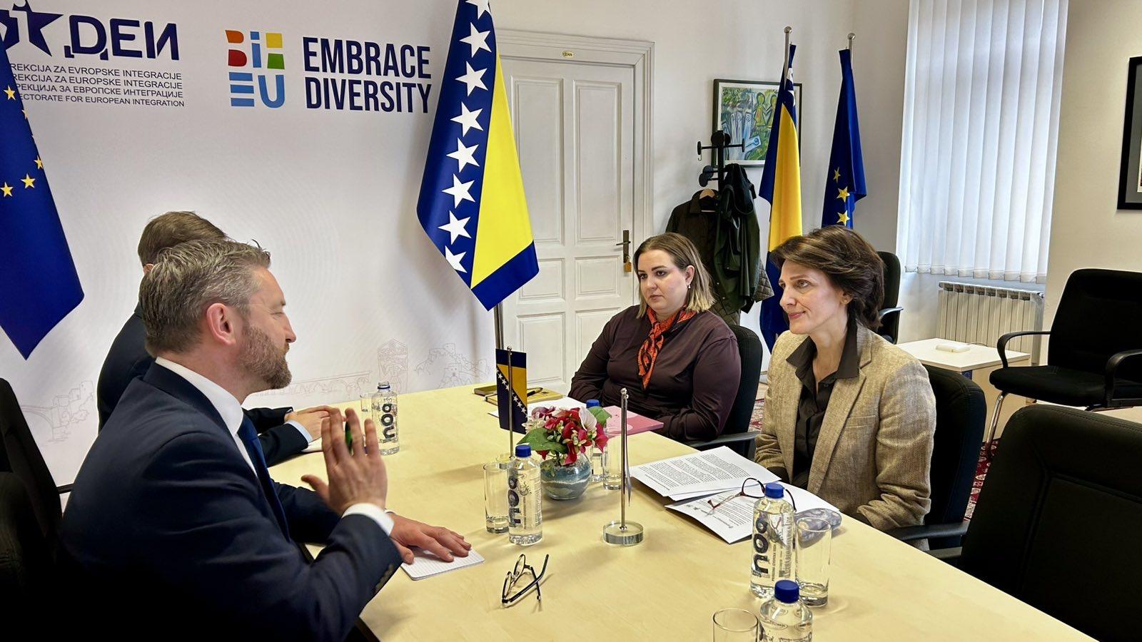 Habota s ambasadorom Irske o evropskom putu BiH