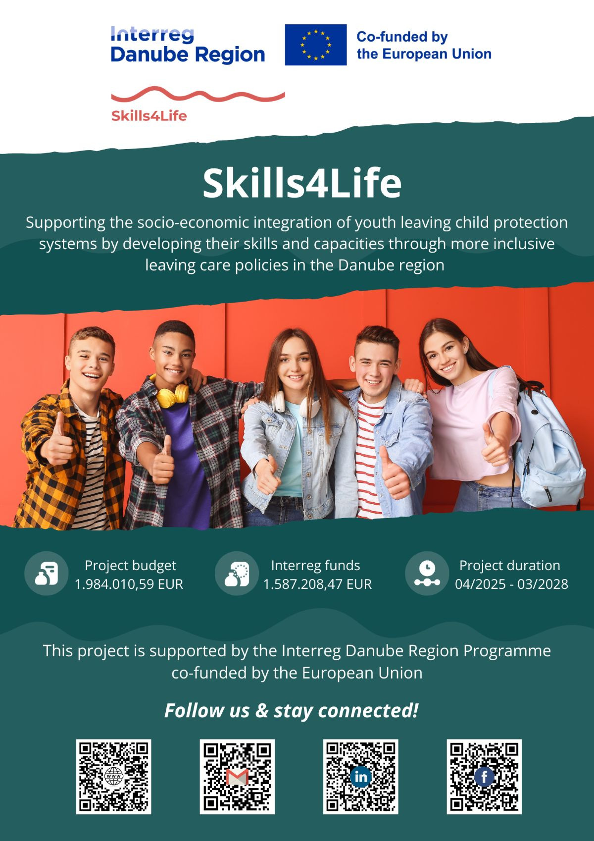 Skills4Life - Podrška socio-ekonomskoj integraciji mladih koji napuštaju sistem socijalne zaštite, kroz razvoj vještina i kapaciteta i putem inkluzivnijih politika tranzicije