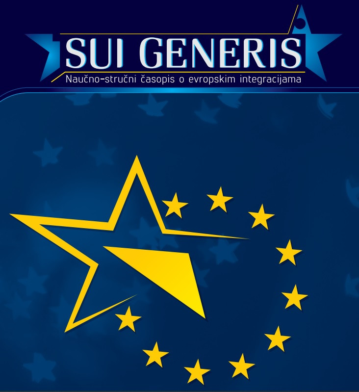 Produžen rok za dostavljanje radova za časopis Sui generis