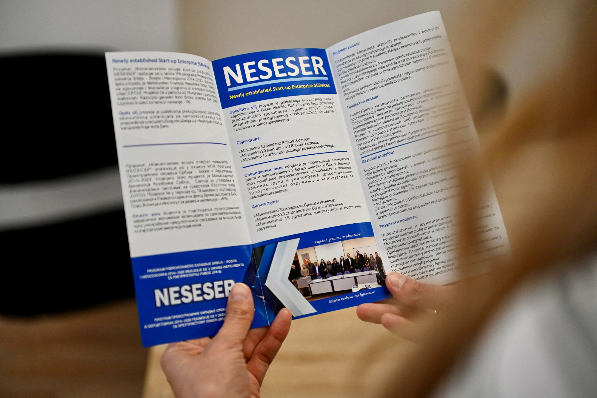 Usluge za novoosnovana start-up preduzeća – NESESER