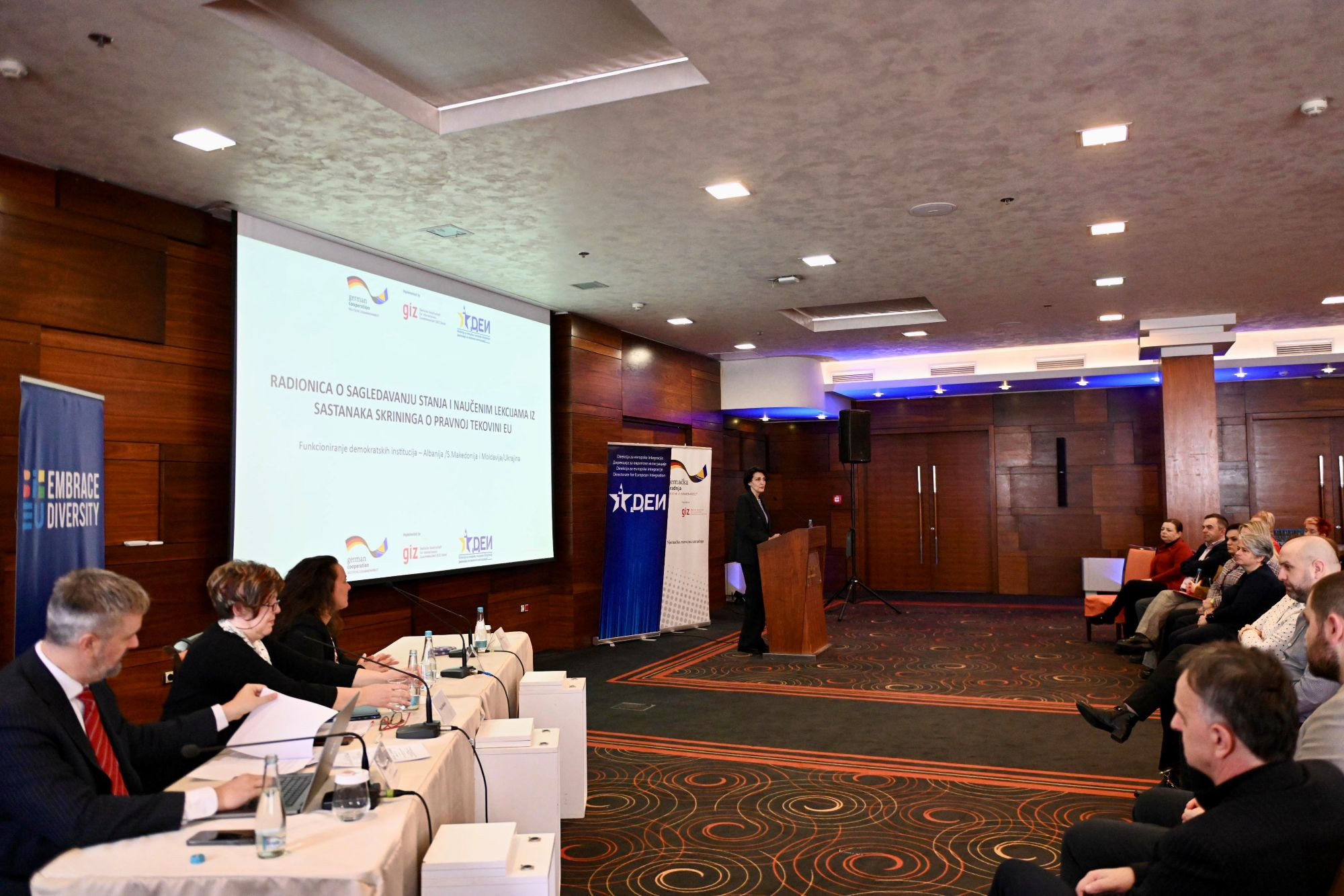 Održana radionica o pripremi za skrining EU u oblasti funkcionisanja demokratskih institucija